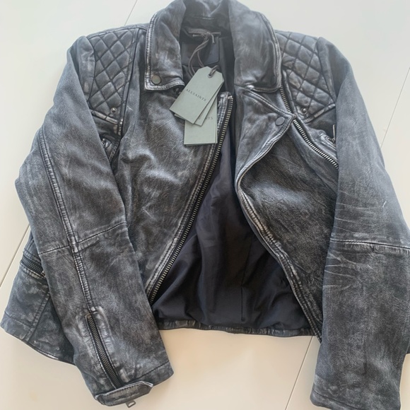 Vintage Leather Cargo Jacket from All Saints